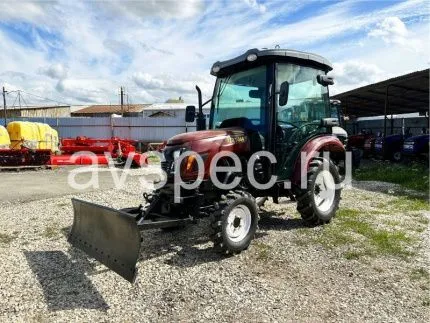 Трактор TZR Т-244 XL с кабиной и отвалом